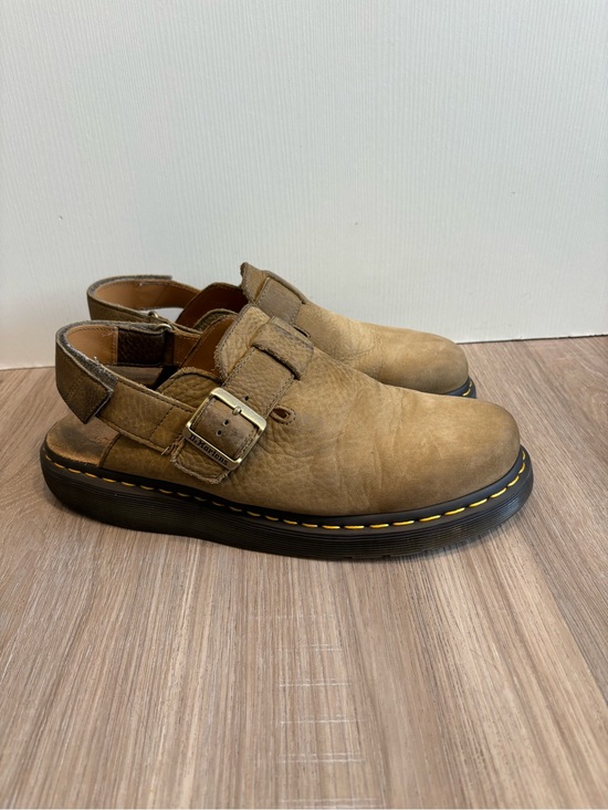 Dr. Martens Other - Dr. Martens Jorge II Women’s Size 12 Mens 11 Slingback Mules Savanna Tan Brown